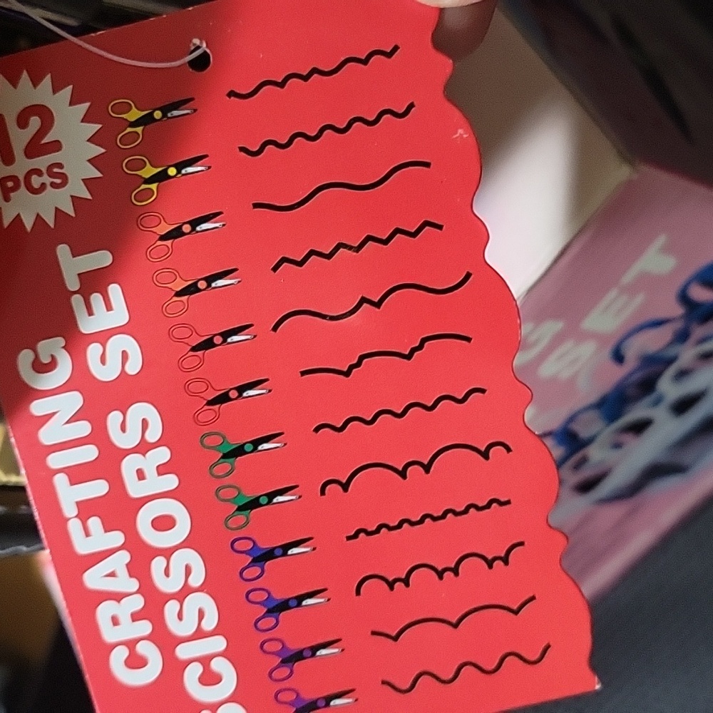 Craft Kids Crafting Scissors Set -NEW Multicolor - Picture 2 of 8